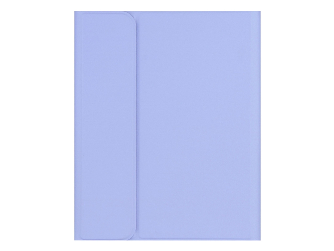 Capa Com Teclado Bluetooth Em Couro Compatível Com Ipad Air/2/pro 9.7"/2017/2018 9.7, Alça, Cor Roxo