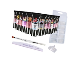 Esmalte Em Gel Para Unhas (kit De Gel De Extensão 15ml Multicolorido Secagem Rápida) Eoocoo