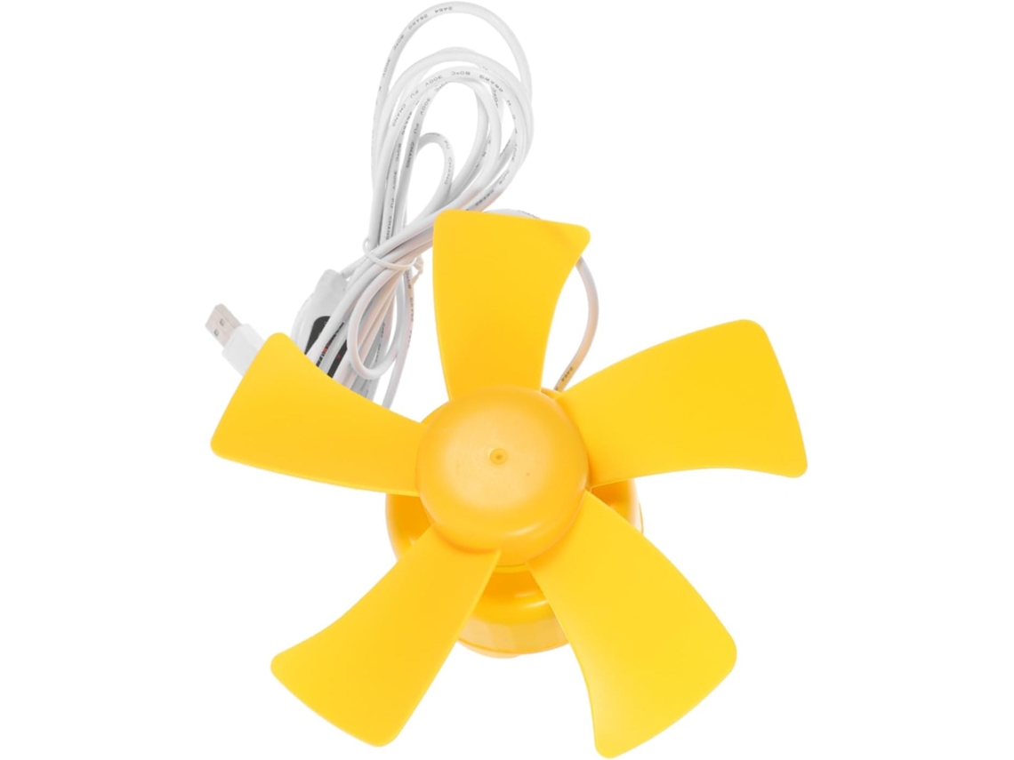 Ventilador De Teto Portátil Usb Para Camping, Dormitórios E Quartos