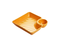 Pratos para Dumplings com Compartimento para Molho NEVEANCE