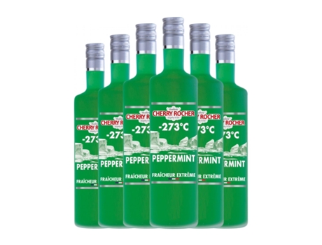 Licores CHERRY ROCHER Peppermint (0.75 L - 6 Unidades)