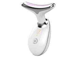 Es 1081 Dispositivo de Beleza do Pescoço Massageador Terapia Luz Led 3 em 1 com Modos Limpeza/ems/aquecimen To GOKOCO