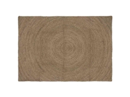 Vidaxl Tapetes De Área Cinzento 120 X 170 Cm Juta