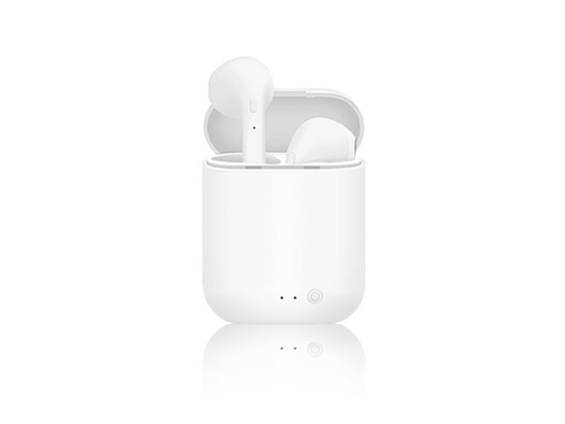 Fones De Ouvido Bluetooth Sem Fio Esportivos Estilo Macaron (brancos), Fones De Ouvido Intra-auriculares Sem Fio 5.0 Foscos.