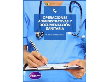 Livro Operaciones Administrativas Y Documentación Sanitaria de Vários Autores