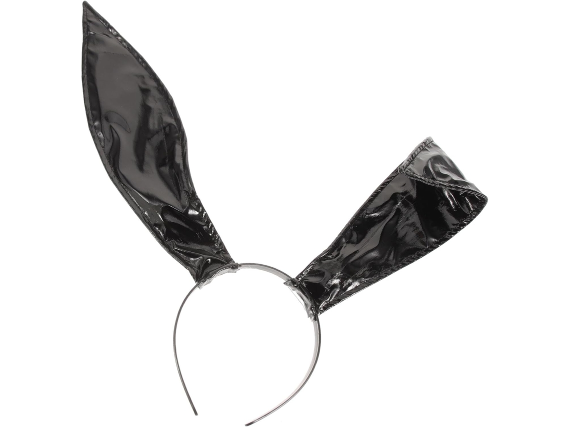 Tiara de orelha em espiral sintética marrom, acessório para cabelo.