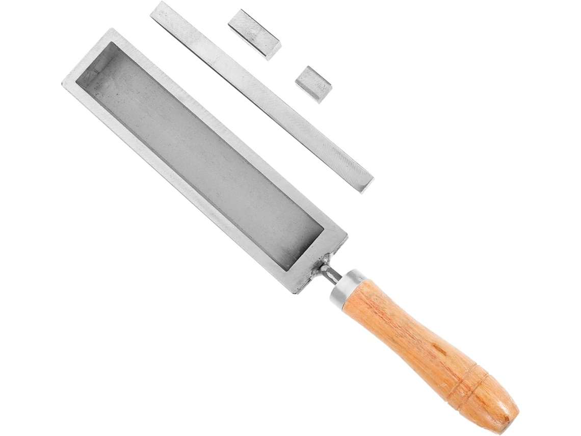 Molde Para Fundição De Ouro, 1 Peça, Ranhura De 7 Polegadas, Moldagem De Metal, Refino De Lingotes.