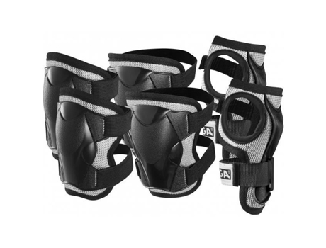 Conjunto De Proteção Stiga Comfort Jr Preto Ref. 1439110