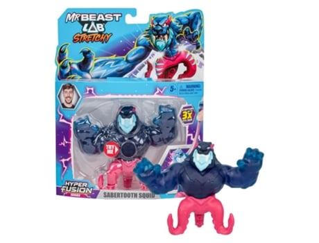 Moose Stretchy Heroes Mrbeast Goo Jit Zu Sabertooth Squid 24798 Moosep25