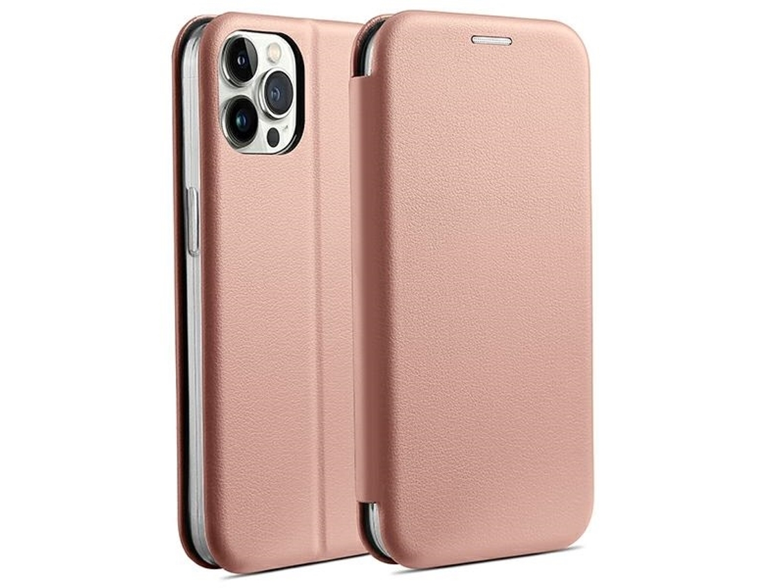 Capa para iPhone 15 Pro BELINE Pele Sintética Magnética Rosa
