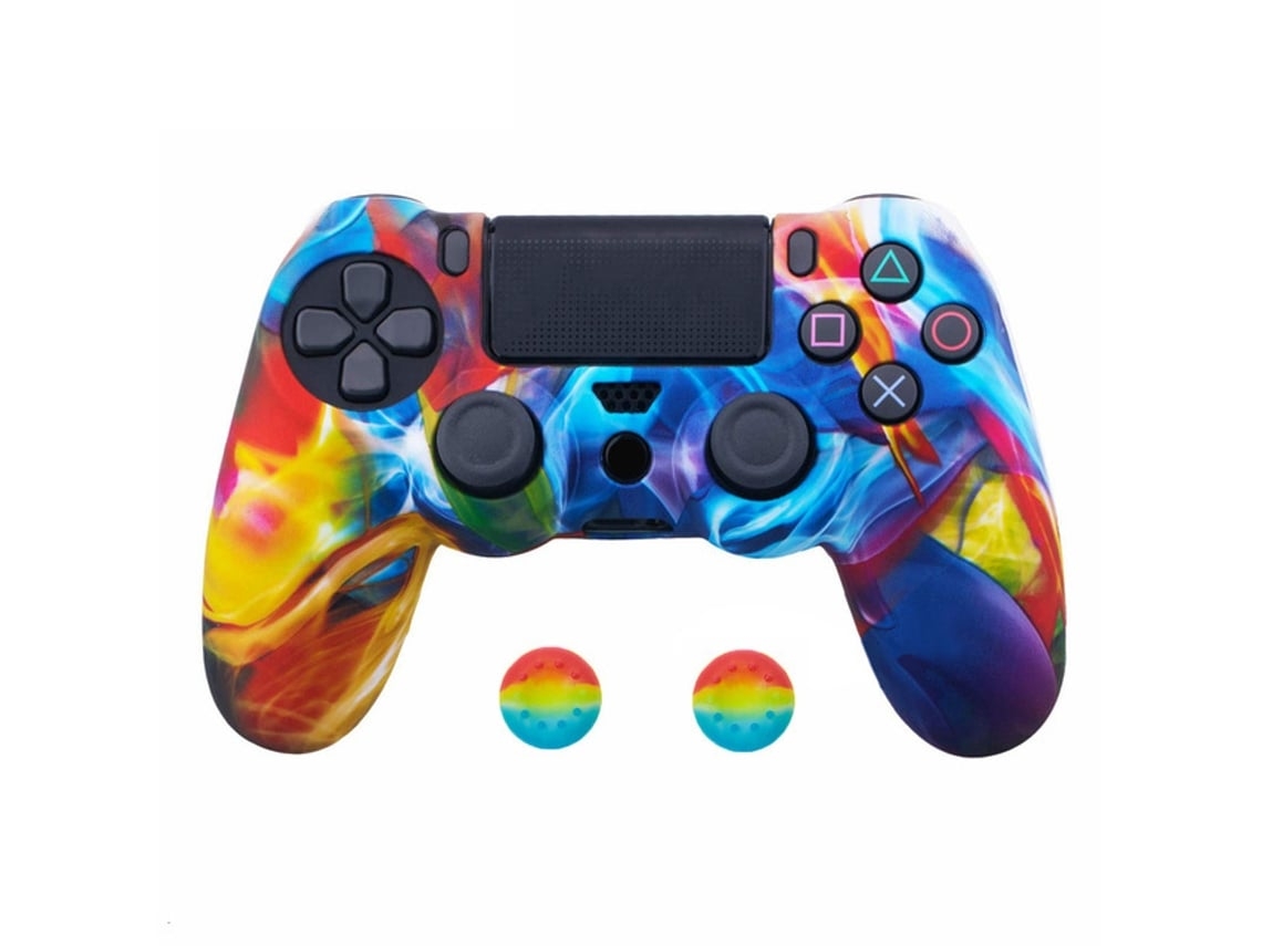 Capa Para Comando Ps4 Multicor