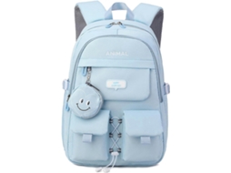Mochilas Para O Ensino Médio, A Faculdade, Femininas, Com Bolsas Integradas. Aquaforge