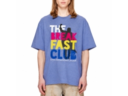 Rockinstone Breakfast Club Movie Color Heather Light Blue Adult T-shirt Size:l