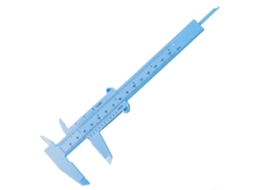 Paquímetro Vernier De Plástico 0-150mm Régua Precisão Para Projetos