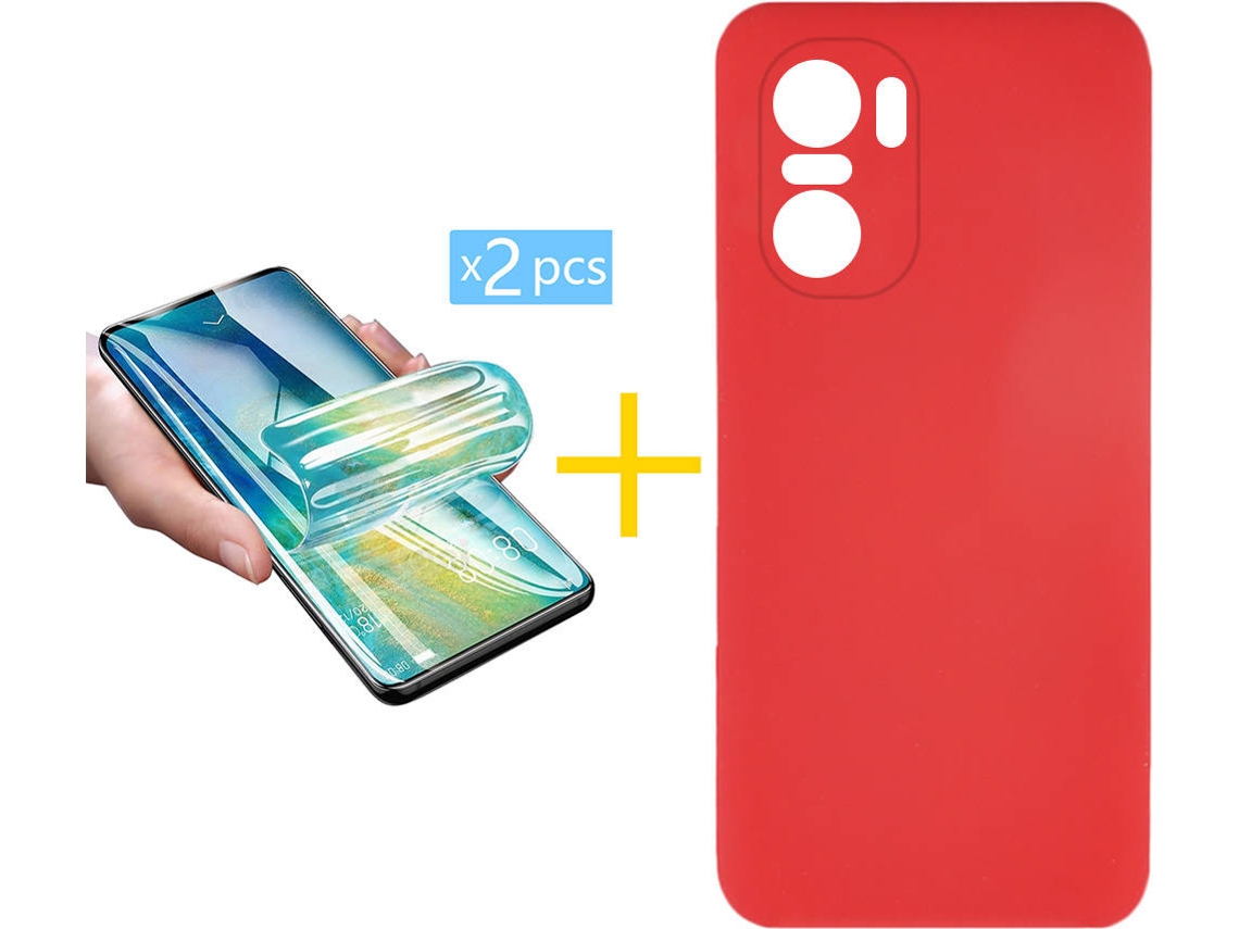 Capa + 2 Películas para Xiaomi MI 11I SKYHE Vermelho