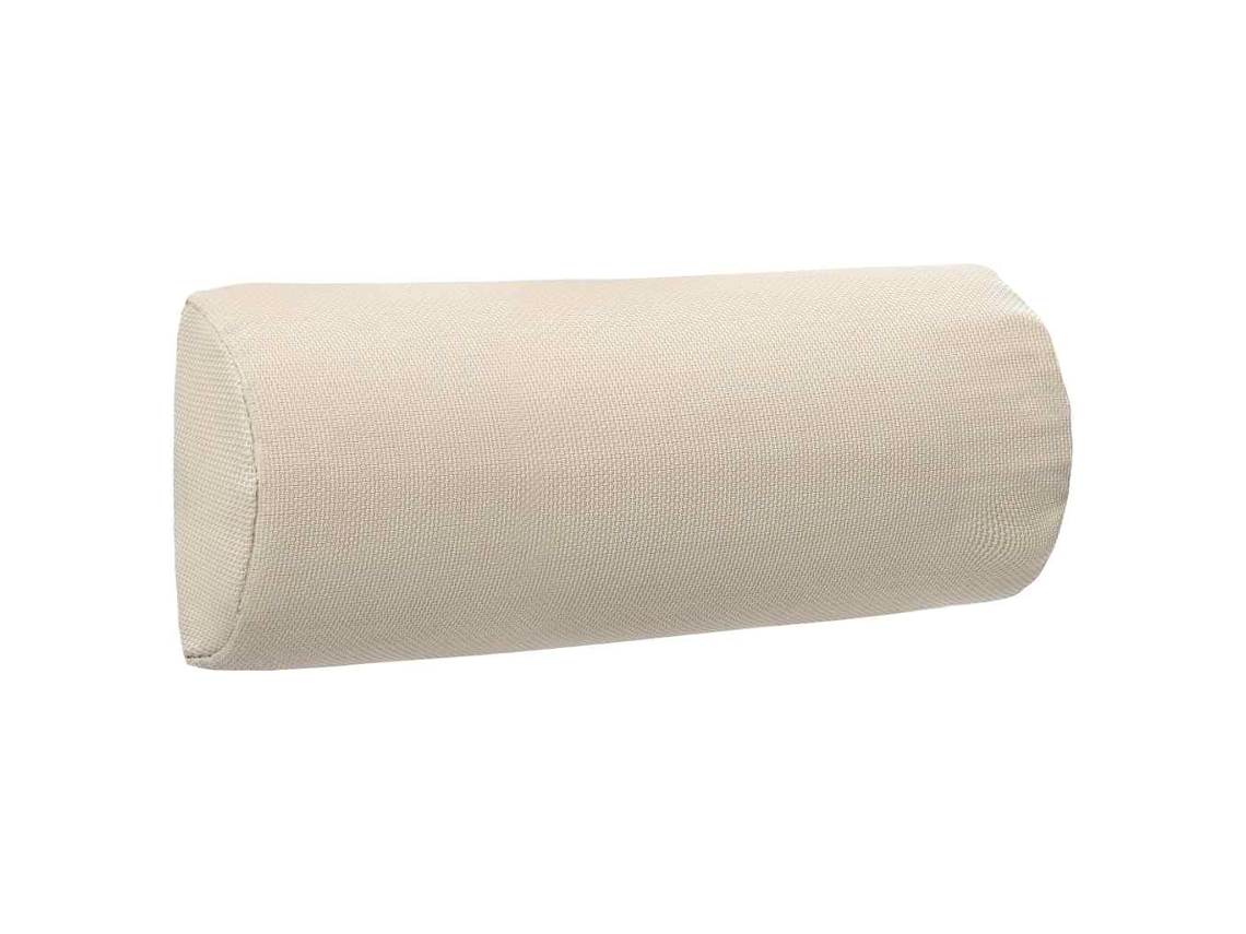 Vidaxl Encosto Cabeça Cadeira De Pátio 40x7,5x15 Cm Textilene Creme