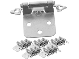 Conjunto De 16 Dobradiças Para Armários Cozinha Com Fechamento Suave