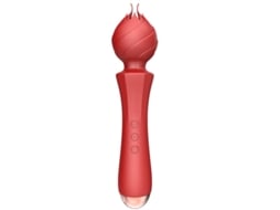 Vibrador De Massagem De Choque Forte De Suco De 20 Frequncias Para Mulheres (vermelho) Yizhood