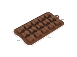 Desenho Animado Forma Silicone para Chocolates e Gomas, Ideal para Doces HEXINYIGJLY