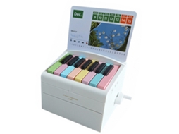 Calendário 224 Mesa Piano Mínimo Tocável Presente Natal