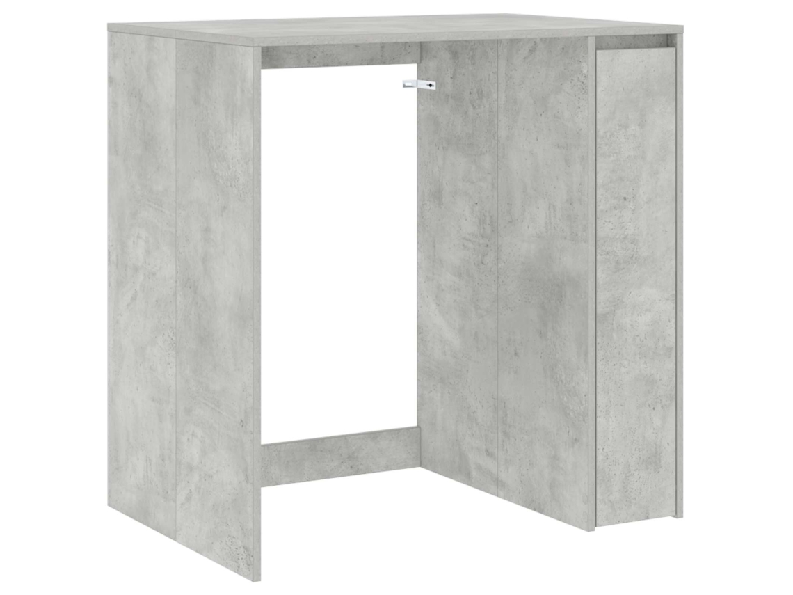 Conjunto 1 Armazenamento Moderno Para Banheiro Vidaxl Cromado Derivados De Madeira (87 X 60 X 89 Cm)