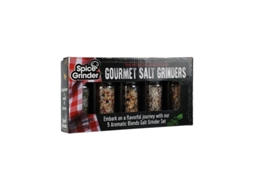 Moinhos De Sal Com 5 Misturas Aromáticas Basics