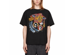 Rockinstone Bill And Ted World Tour Black Adult Shirt Size:s