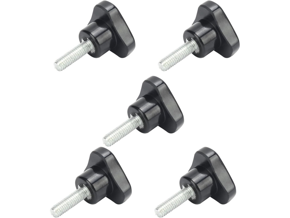 Kit De 5 Parafusos Fixação Haofy, Duráveis E Com Alça De Travamento Triangular, Fixadores De Isolamento Macio Para