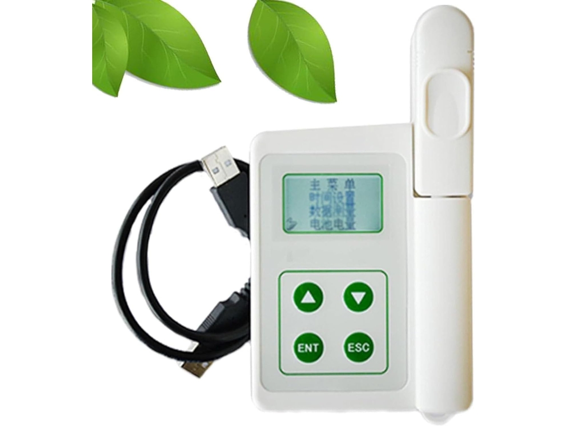 Medidor Portátil De Clorofila Para Teste Nutrição Plantas, Analisador Digital Mão, Instrumento Fácil Usar