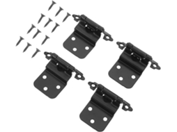 Conjunto De 10 Dobradiças Metal Para Portas, Reforçadas Móveis, Ferro