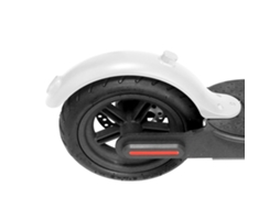 Conjunto de Aba de Lama Dianteira e Traseira para Scooter Elétrico Xiaomi, Reposição S/MARCA