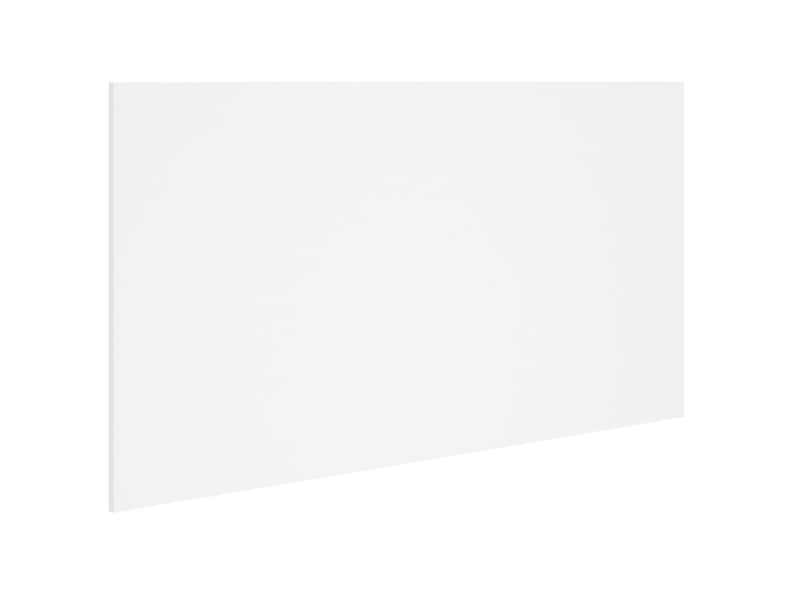 Cabeceira de Cama MAISON EXCLUSIVE Derivados de Madeira Branco 160x1,5x80 cm