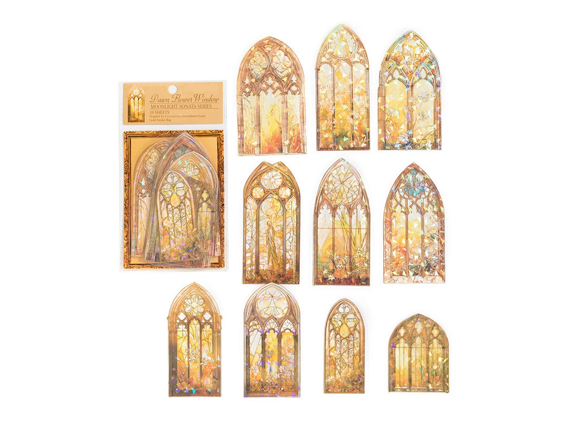 10pcs Adesivo Holográfico 3d PORTAL
