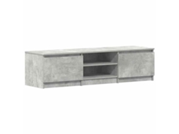 Tv Cabinet, Tv Cabinets Vidaxl Cinzeto Madeira Processada (n/a)