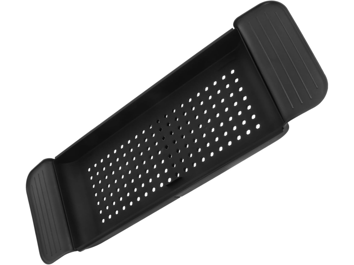 Suporte Extensível Para Banheira Em Pp E Silicone, Com Prateleira de Armazenamento.