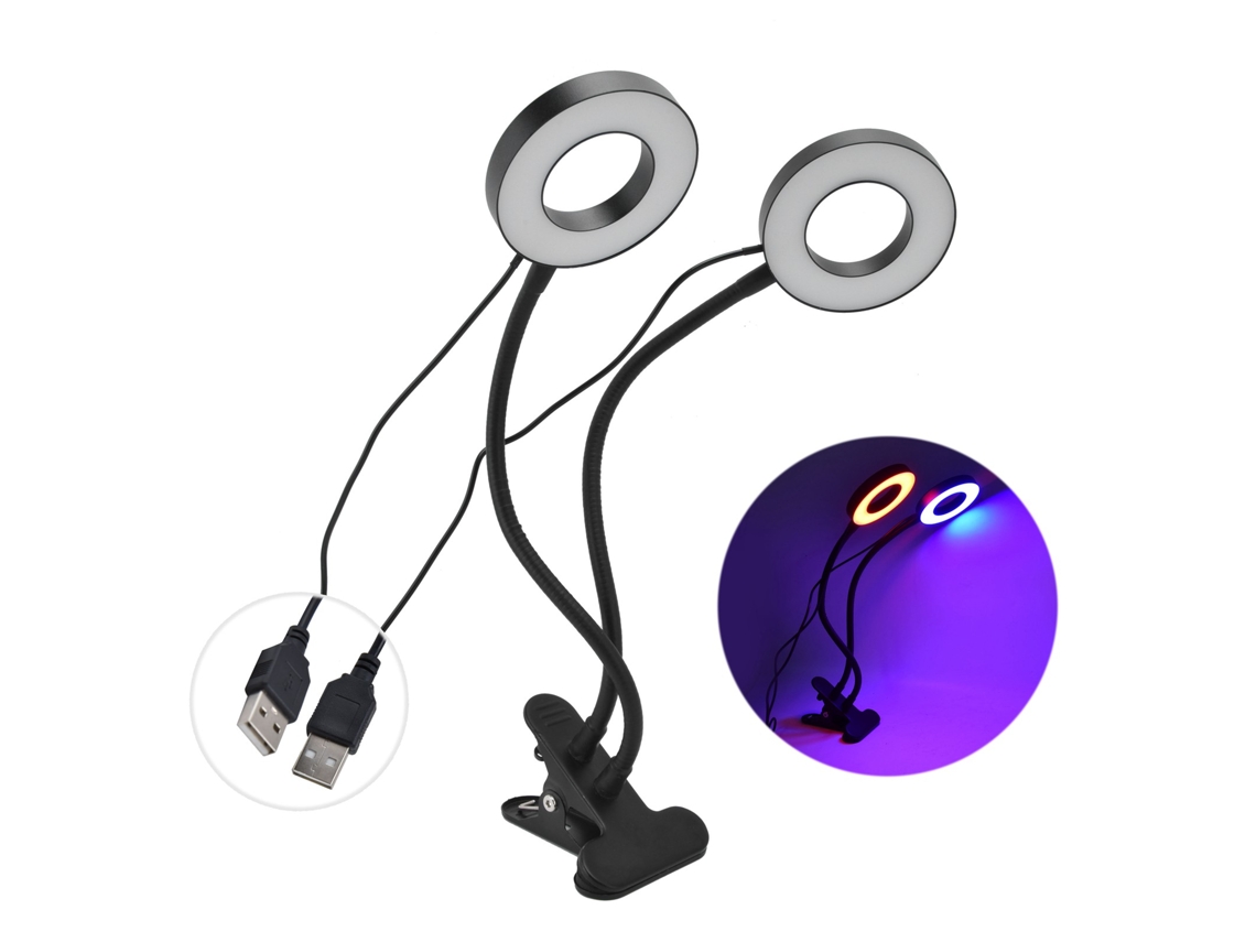 Luminária de Cultivo Led com Braço Flexível de 360° Ajustável CHABERLU