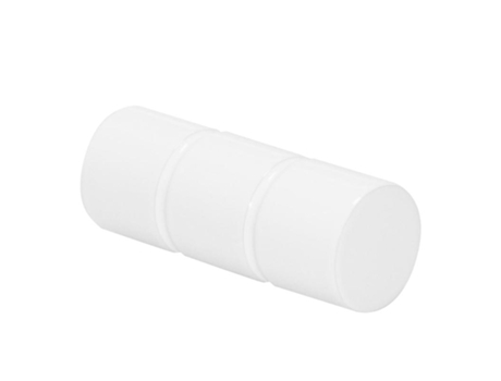 Terminal zirconio para barras ø 20 mm. cadiz blanco (pack 2 unidades)