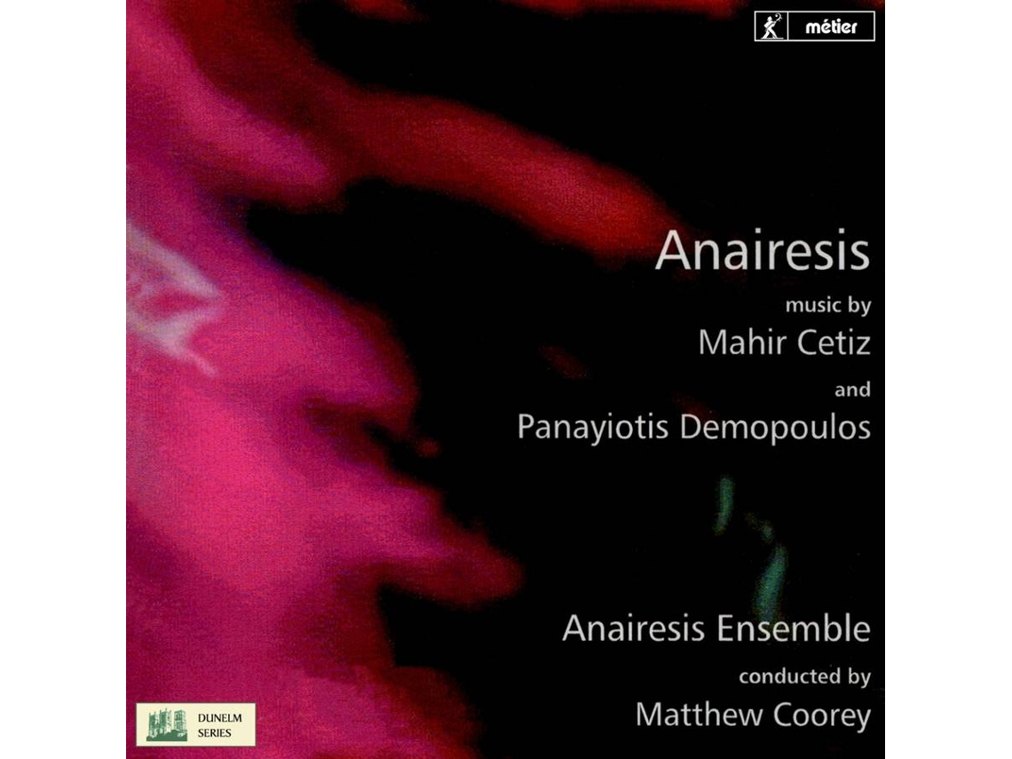 CD Coorey,Matthew/Anairesis Ensemble - Anairesis (1CD)