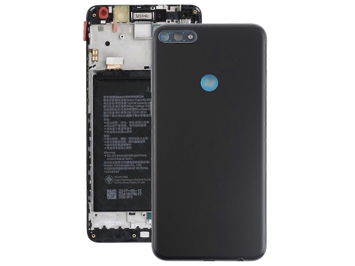 Capa Traseira Com Botões Laterais Para Huawei Y7