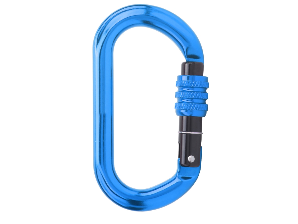 Mosquetones de Seguridad S/MARCA, Escalada, Alpinismo, Azul