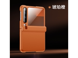 Capa Para Celular Huawei Purax (laranja De Alta Definição) Com Suporte Oculto, Pintura Em Spray, Dobradiça Magnética E Proteção.