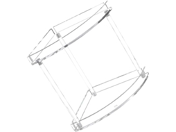 Organizador De Canto Para Banheiro Ciieeo, Prateleira Triangular De Acrílico Com Duas Camadas Para Bancada Banheiro