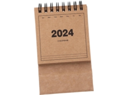 Mini Calendário De Mesa, Em Inglês Com Design Moderno Para Escritório,