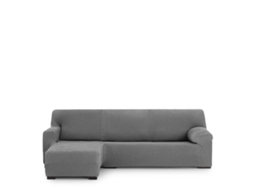 Capa para chaise longue de braço curto esquerdo EYSA THOR Cinzento escuro 110 x 110 x 310 cm