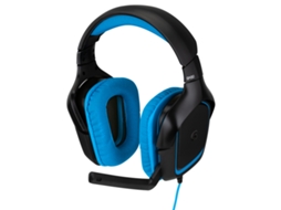 Auscultadores Gaming com Fio LOGITECH G430 (Over Ear - PC - Preto)
