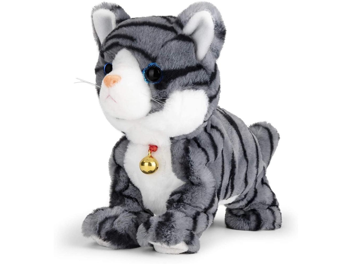 Laxiscreed Boneca Interativa Com Som De Gato, Estilo Pastel, Robótica E Sorridente Para Diversão Infantil