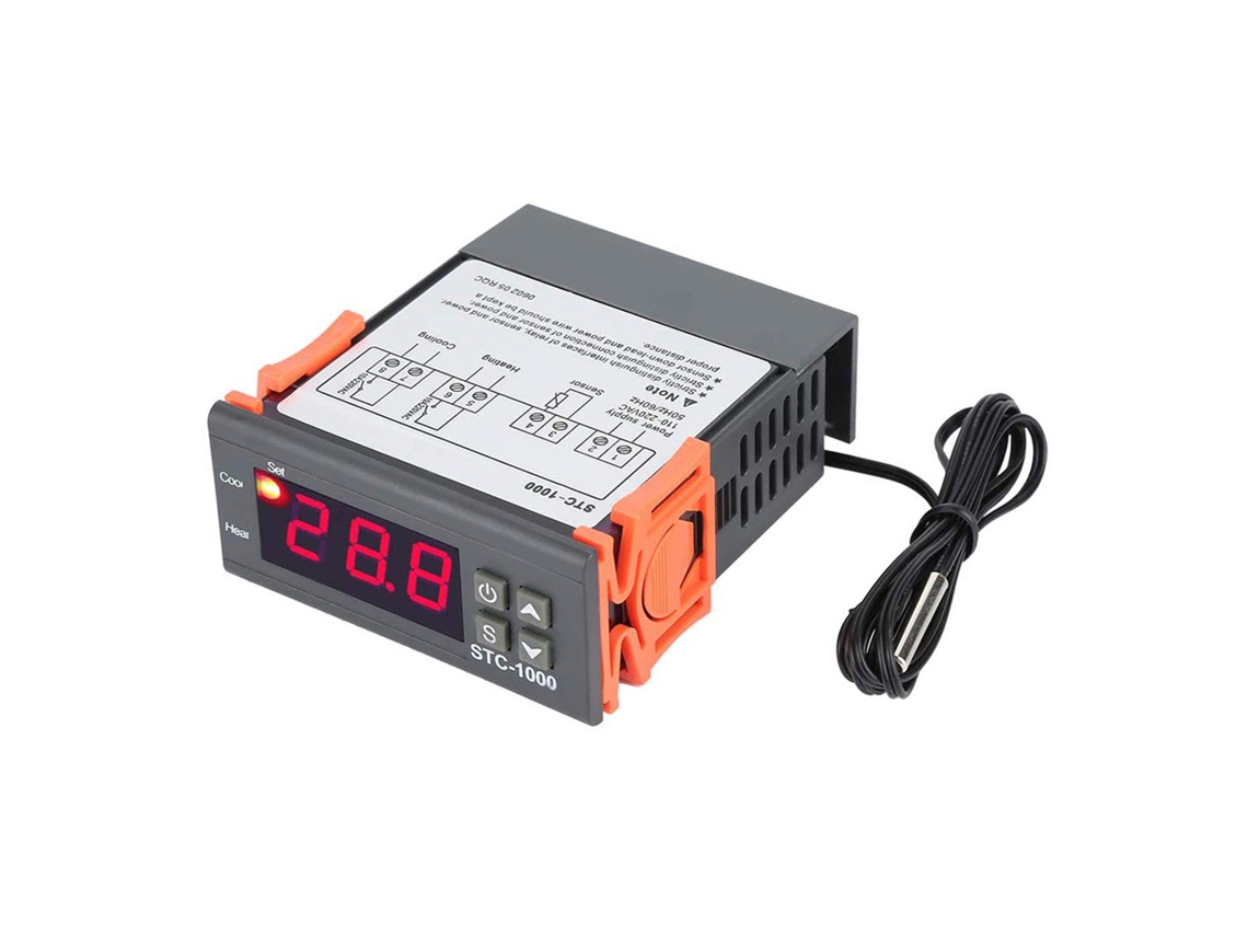Termostato Digital Inteligente Controle De Temperatura 220v Para Aquário Incubação Máquina De Frutos Do Mar