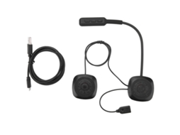 Fone de Ouvido Mali Bluetooth para Capacete de Moto com Resposta Automática e Controle de Voz