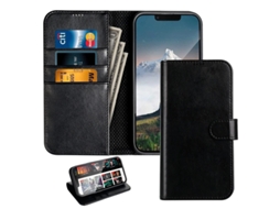 Capa Tipo Carteira Para Iphone 17, Preta.