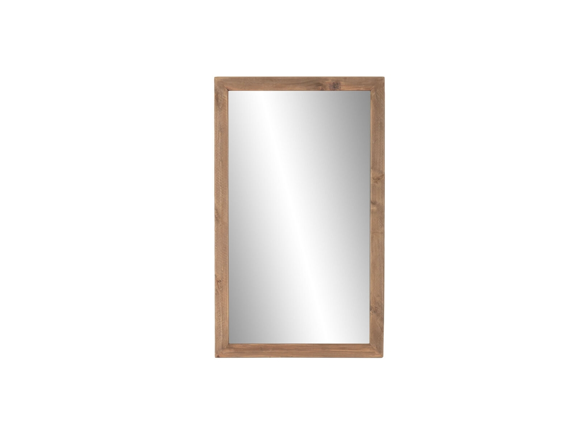 Espelho De Parede Home Esprit Natural Alpino 100 X 4 X 60 Cm